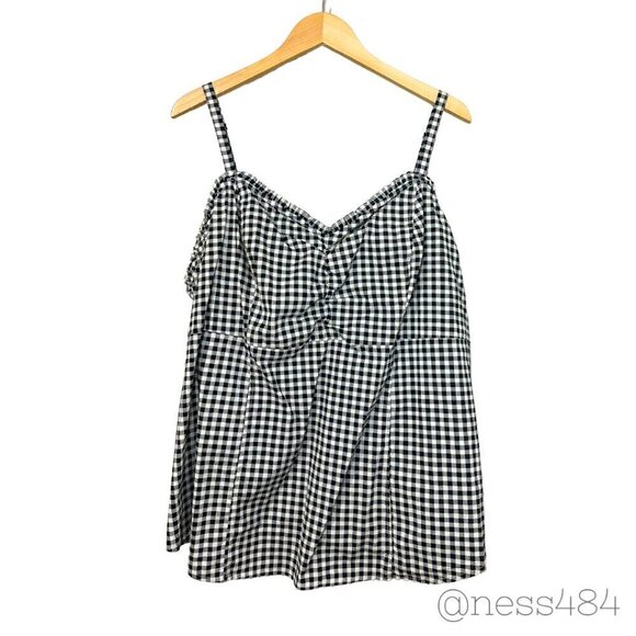torrid Tops - Torrid Plaid Tank Top w/Adjustable Straps Size 4 (26)